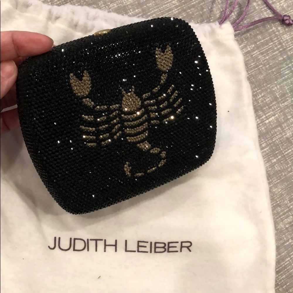 Judith Leiber Zodiac Scorpion Crystal Clutch
